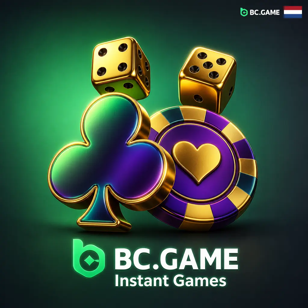 BC Game Instant Games met snelle rondes zoals Crash, Plinko, Mines, Dice, Keno en Fast Lottery voor Nederlandse spelers.