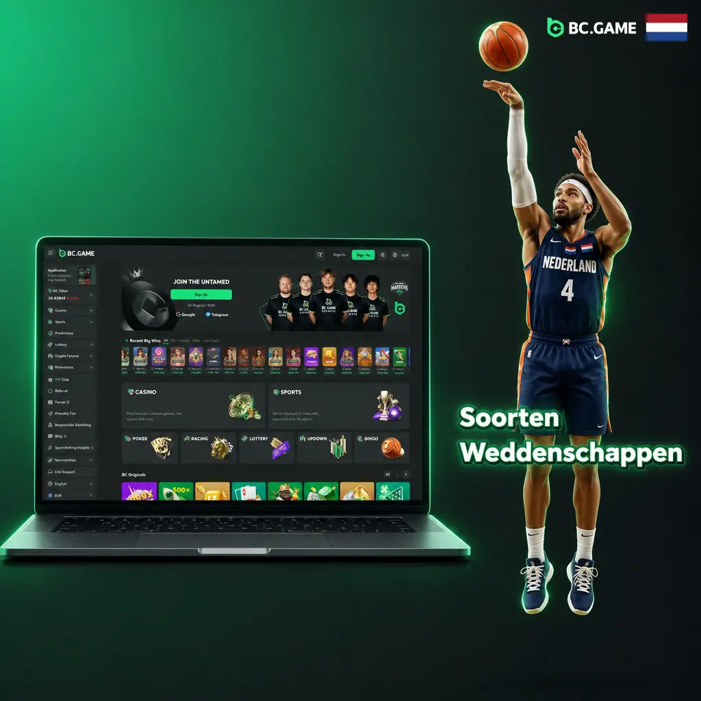 Overzicht van weddenschapstypen bij BC Game: enkele weddenschap, systeemweddenschap en combinatieweddenschap voor diverse speelstijlen.