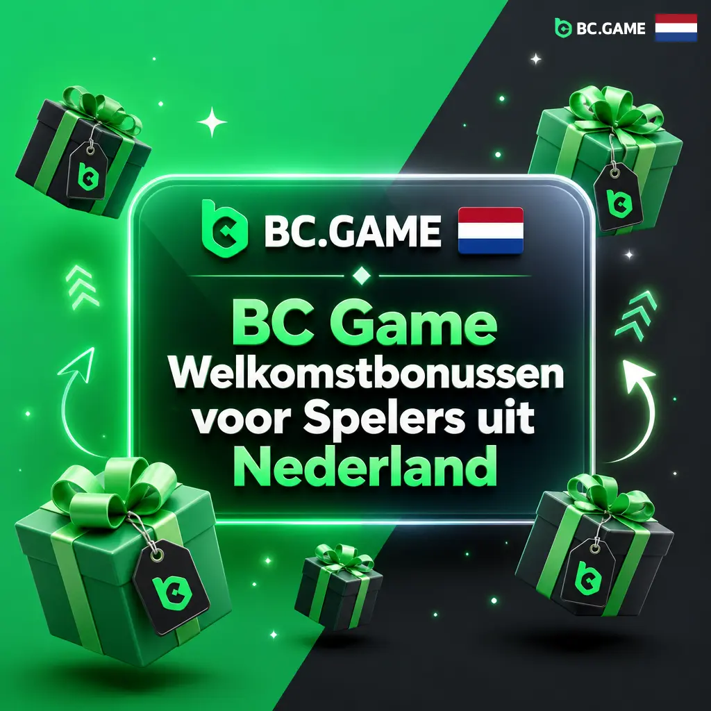 BC Game welkomstbonus voor Nederlandse spelers: 1080% stortingsbonus en 340% rakeback bij registratie en storting.