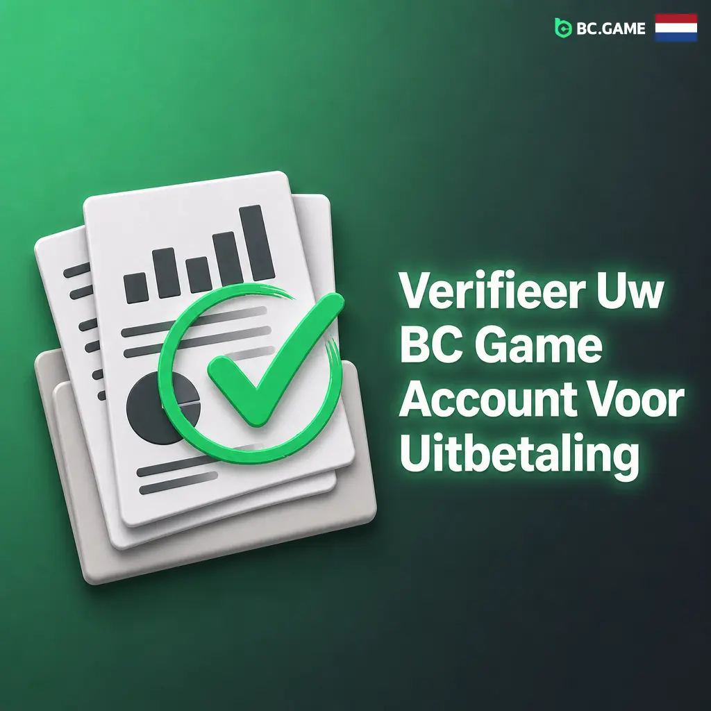 Verifieer uw BC Game account met een identiteitsbewijs voor een veilige en snelle uitbetaling.